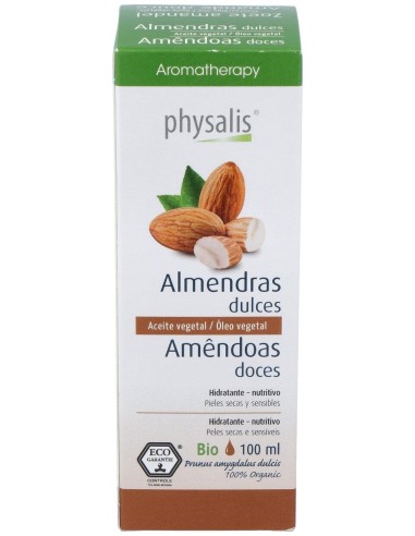 Physalis Aceite Vegetal De Almendras Dulces Bio 100Ml