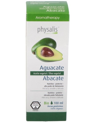 Physalis Aceite Vegetal De Aguacate Bio 100Ml