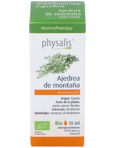 Physalis Aceite Esencial De Ajedrea Bio 10Ml