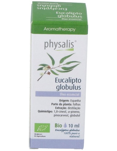 Physalis Aceite Esencial De Eucalipto Globulus Bio 10Ml