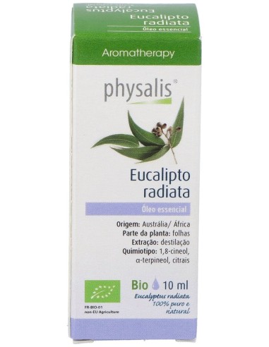 Physalis Aceite Esencial De Eucalipto Radiata Bio 10Ml