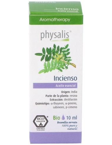 Physalis Aceite Esencial De Incienso Bio 10Ml