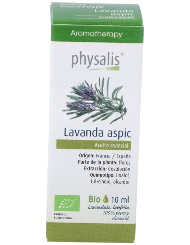 Physalis Aceite Esencial De Lavanda Spica Bio 10Ml