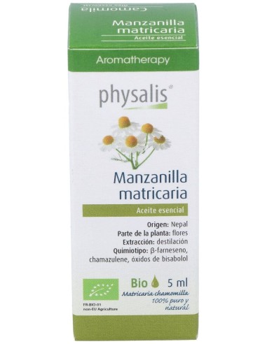 Physalis Aceite Esencial De Manzanilla Matricaria Bio 5Ml