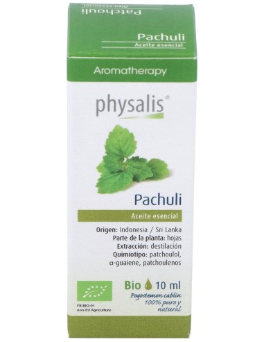 Esencia Pachuli 10Ml. Bio