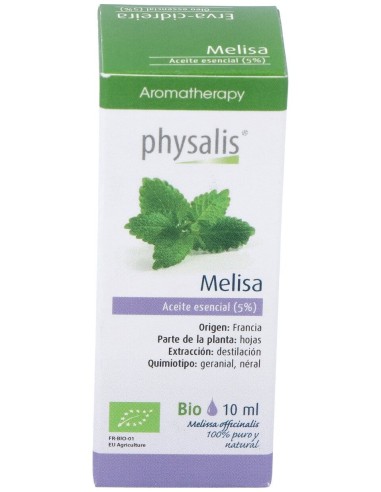 Physalis Aceite Esencial De Melisa Bio 10Ml