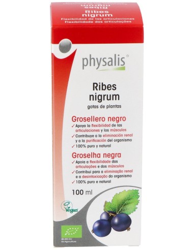 Physalis Grosellera Negro Extracto Hidroalcoholico Bio 100Ml
