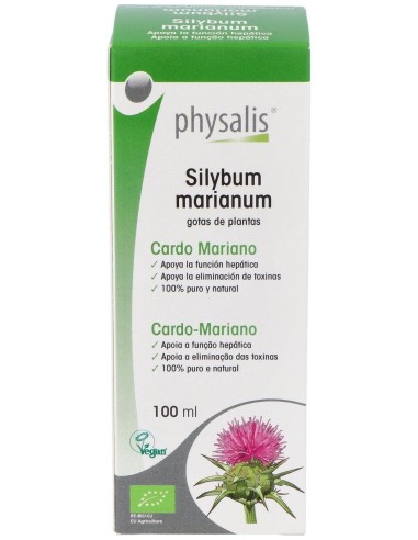 Physalis Gotas De Plantas Silybum Marianum Bio 100Ml