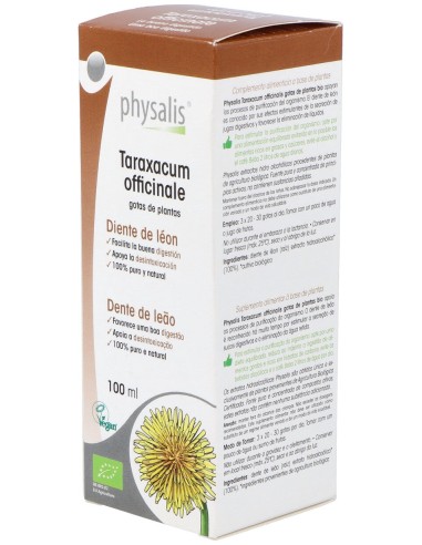 Physalis Diente De León Extracto Hidroalcoholico Bio 100Ml