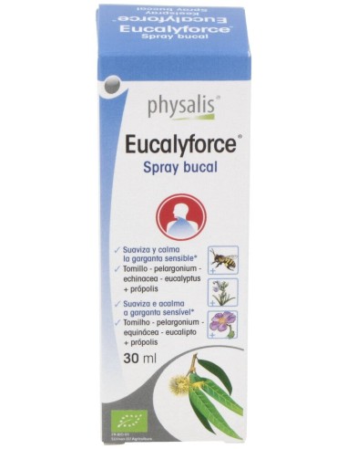 Physalis Eucalyforce Spray Bucal Bio 30Ml