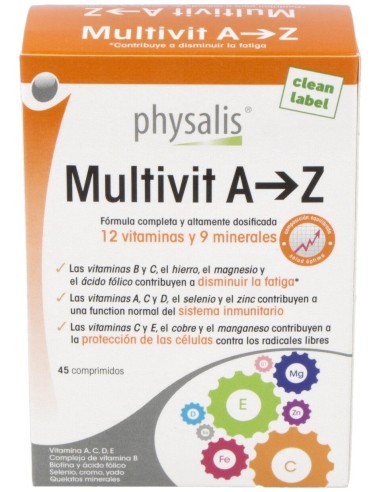 Physalis Multivit A-Z 45Comp