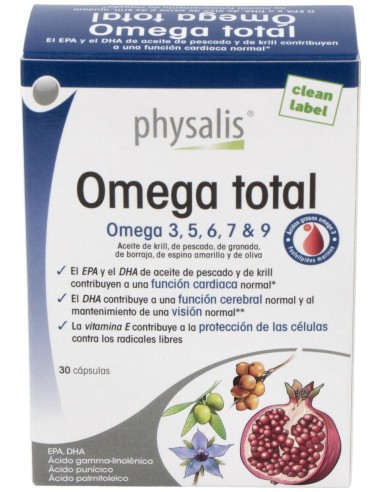 Physalis Omega Total 30Caps