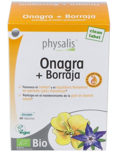 Physalis Onagra Y Borraja 60Caps