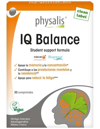 Physalis Iq Balance Memoria 30Comp