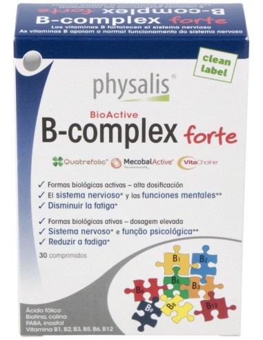 Physalis Vitamina B Complex Forte 30Comp