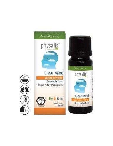 Physalis Clear Mind Sinergia Aceite Esencial Bio 10Ml