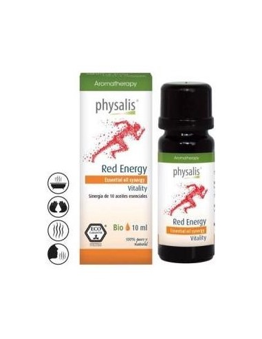 Physalis Red Energy Sinergia Aceite Esencial Bio 10Ml