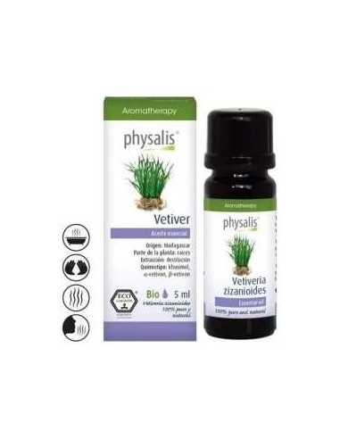 Vetiver Aceite Esencial 5Ml. Bio