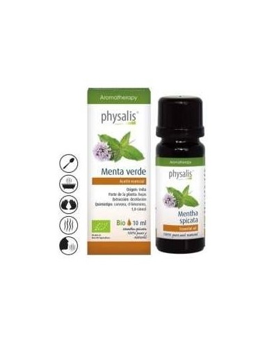 Menta Verde Aceite Esencial 10Ml. Bio