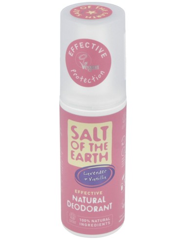 Salt Of The Earth Desodorante Spray Lavanda Vainilla 100Ml