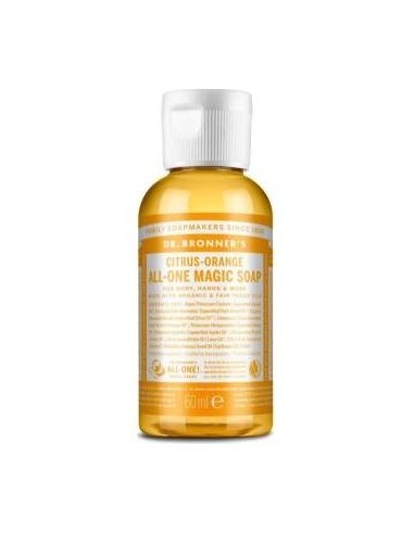 Dr. Bronner'S Jabón Naranja Cítrica 60Ml