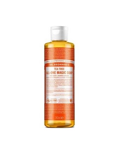 Dr. Bronner'S Jabón Líquido Árbol Del Té Bio 240Ml