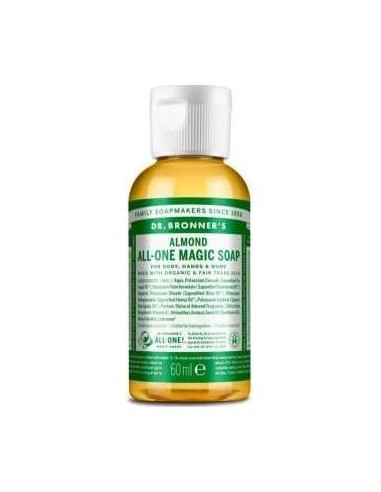 Dr. Bronner'S Jabón Almendra 60Ml