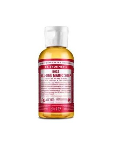 Dr. Bronner'S Jabón Rosa 60Ml