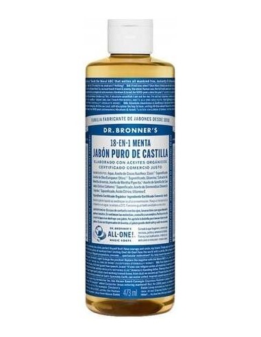 Dr. Bronner'S Jabón Menta 335Ml