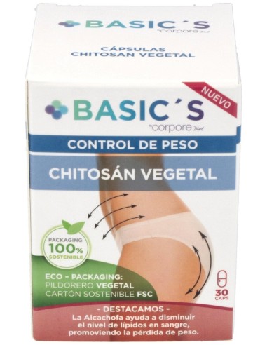 Corpore Basic'S Chitosan Vegetal 30Cáps