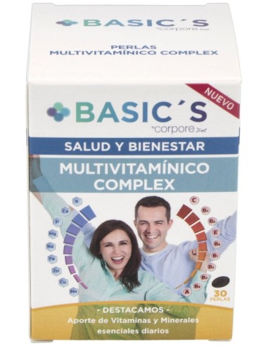 Corpore Basics Multivitaminico Complex 30Perlas - Corpore Diet