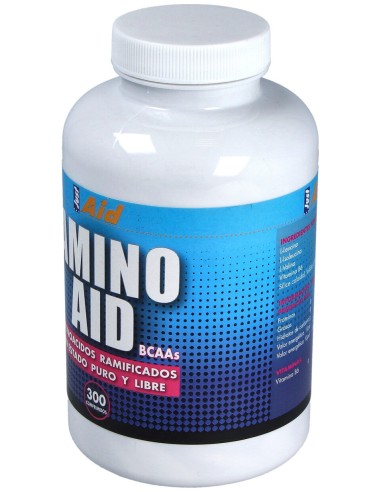 Just Aid Amino Aid Bcaa Aminoacidos Ramificados 300Comp