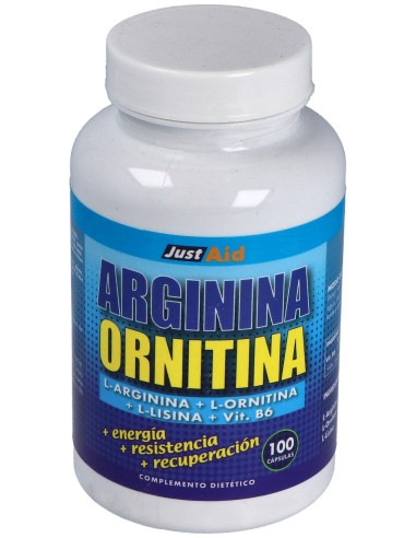 Arginina+Ornitina (Aminoacidos) 100Comp.