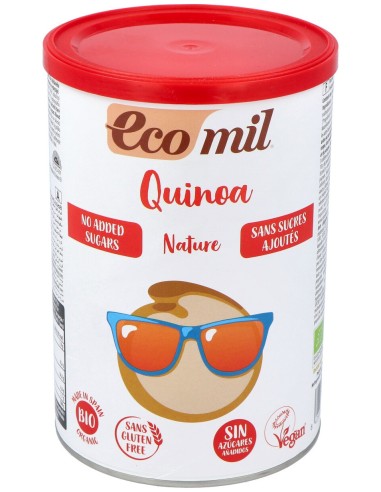 Ecomil Bebida Ecológica De Quinoa Natural Instantánea 400G