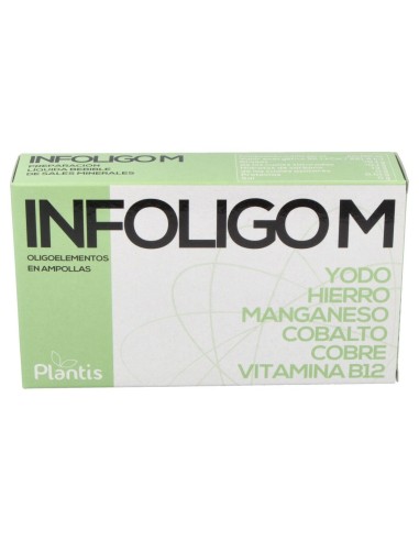 Infoligo M (Fe-Cu-Co-I-Mn) 20 Amp.