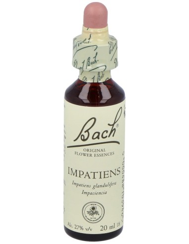 Flores Bach Impatiens Impaciencia 20Ml.