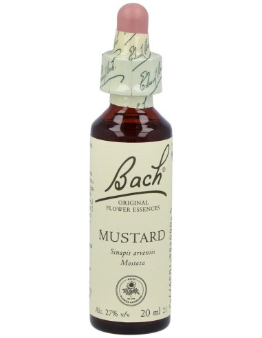 Flores Bach Mustard Mostaza 20Ml.