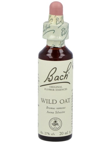 Flores Bach Wild Oat Avena Silvestre 20Ml.