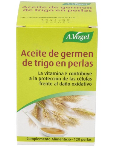 A. Vogel Bioforce Aceite Germen Trigo 120 Perlas