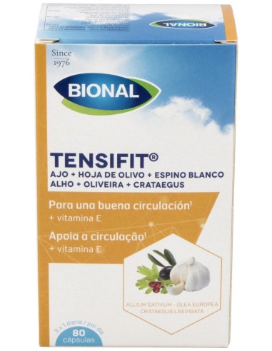 Tensifit Xtra (Ajo+Olivo+Espino Blanco) 80Cap.