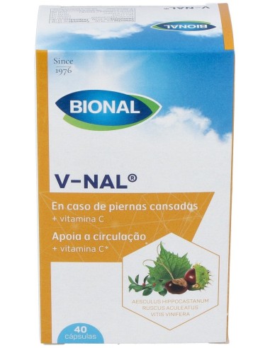 Bional Venal Con Vid Roja Piernas Cansadas Y Pesadas 40Cáps.