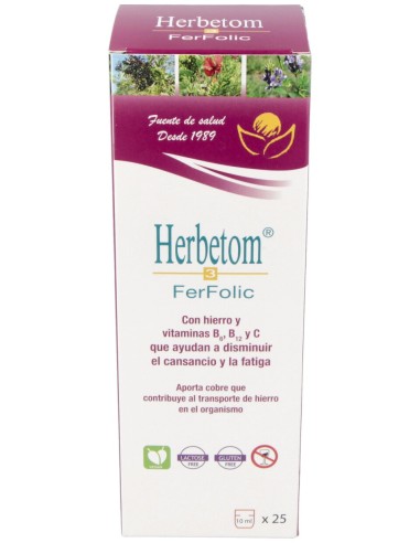 Bioserum Herbetom 3 Ff Hierro 250Ml