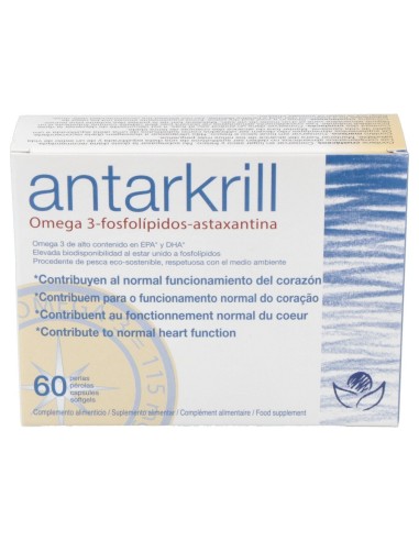 Antarkrill Aceite De Krill 60 Perlas