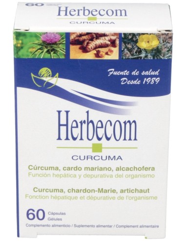 Herbecom Curcuma 60 Capsulas