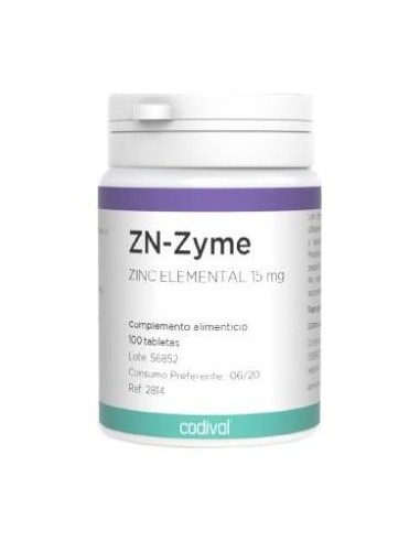 Codival Zn-Zyme 15Mg 100Comp