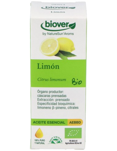Biover Limon Aceite Esencial Bio 10Ml