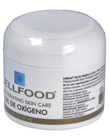 Cell Food Gel De Oxigeno 50Ml.