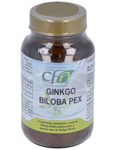 Cfn Ginkgo Biloba Pex 60Caps