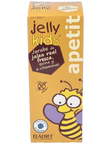 Jelly Kids Apetit J.Real 250Ml.Jarabe(Sabor Fresa)