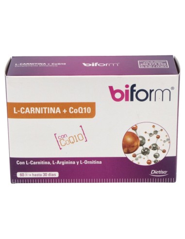 Biform L-Carnitina + Q10 60Cáps